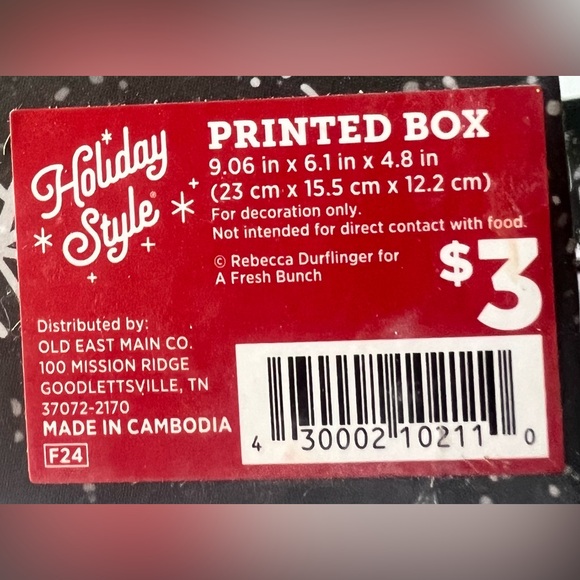 Stacked Decorative Gift Boxes - Picture 5 of 8